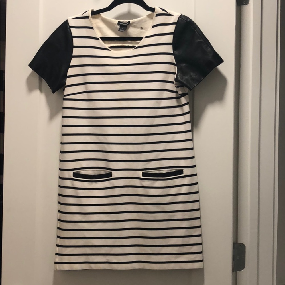 Excellent used condition Club Monaco striped dress